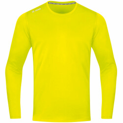 JAKO Run 2.0 langarm Laufshirt Kinder neongelb 128