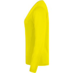 JAKO Run 2.0 langarm Laufshirt Damen neongelb 40
