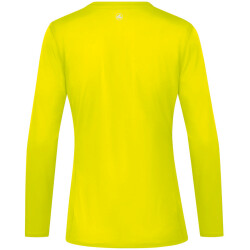 JAKO Run 2.0 langarm Laufshirt Damen neongelb 48