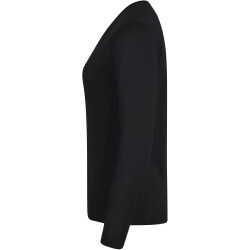 JAKO Run 2.0 langarm Laufshirt Damen schwarz 42