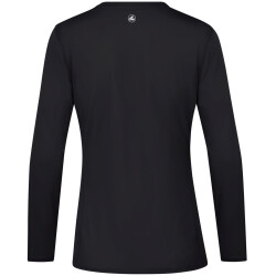 JAKO Run 2.0 langarm Laufshirt Damen schwarz 48
