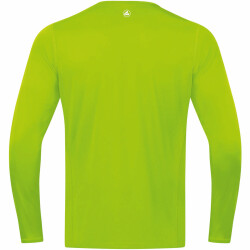 JAKO Run 2.0 langarm Laufshirt Kinder neongrün 128
