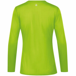 JAKO Run 2.0 langarm Laufshirt Damen neongrün 34
