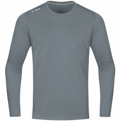 JAKO Run 2.0 langarm Laufshirt Kinder steingrau 128
