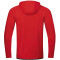 JAKO Challenge Trainingsjacke mit Kapuze Kinder rot/schwarz 128