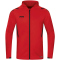 JAKO Challenge Trainingsjacke mit Kapuze rot/schwarz 3XL