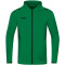 JAKO Challenge Trainingsjacke mit Kapuze Kinder sportgrün/schwarz 128
