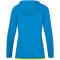 JAKO Challenge Trainingsjacke mit Kapuze Damen JAKO blau/neongelb 34