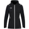 JAKO Challenge Trainingsjacke mit Kapuze Damen schwarz/weiß 44