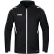 JAKO Challenge Trainingsjacke mit Kapuze schwarz/weiß M