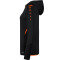 JAKO Challenge Trainingsjacke mit Kapuze Damen schwarz/neonorange 44