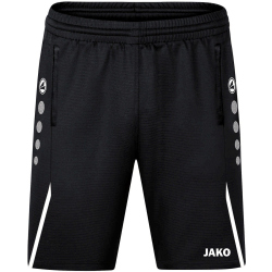 JAKO Challenge Trainingsshorts Kinder schwarz/wei&szlig; 140