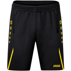 JAKO Challenge Trainingsshorts Kinder schwarz/citro 140