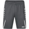 JAKO Challenge Trainingsshorts Kinder anthra light/weiß 128
