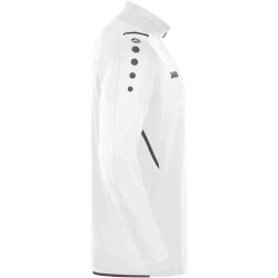 JAKO Challenge Sweatshirt mit 1/4-Reißverschluss weiß/anthra light S