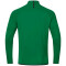 JAKO Challenge Sweatshirt mit 1/4-Reißverschluss sportgrün/schwarz S
