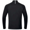 JAKO Challenge Sweatshirt mit 1/4-Reißverschluss schwarz/weiß L