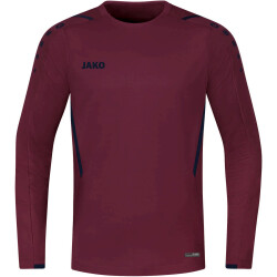 JAKO Challenge Sweatshirt Kinder maroon/marine 116