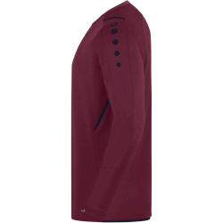 JAKO Challenge Sweatshirt Kinder maroon/marine 152