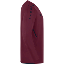 JAKO Challenge Sweatshirt Kinder maroon/marine 152