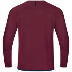 JAKO Challenge Sweatshirt maroon/marine L