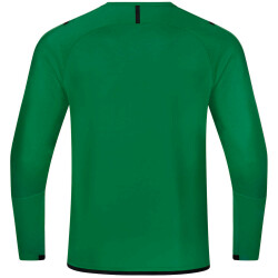 JAKO Challenge Sweatshirt Kinder sportgrün/schwarz 116