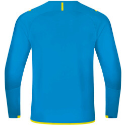 JAKO Challenge Sweatshirt Kinder JAKO blau/neongelb 116