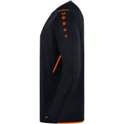 JAKO Challenge Sweatshirt schwarz/neonorange XXL