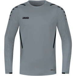 JAKO Challenge Sweatshirt Kinder steingrau/schwarz 116