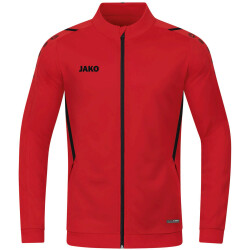 JAKO Challenge Polyesterjacke Kinder rot/schwarz 116
