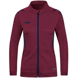 JAKO Challenge Polyesterjacke Damen maroon/marine 34