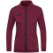 JAKO Challenge Polyesterjacke Damen maroon/marine 44