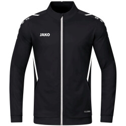 JAKO Challenge Polyesterjacke Kinder schwarz/weiß 116