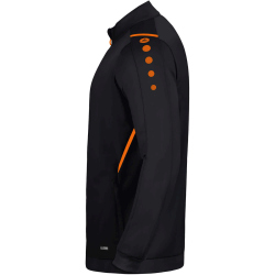 JAKO Challenge Polyesterjacke Kinder schwarz/neonorange 116