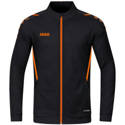 JAKO Challenge Polyesterjacke Kinder schwarz/neonorange 128