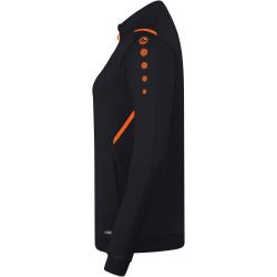JAKO Challenge Polyesterjacke Damen schwarz/neonorange 34