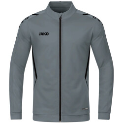 JAKO Challenge Polyesterjacke Kinder steingrau/schwarz 116