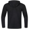 JAKO Challenge Kapuzenjacke Kinder schwarz meliert/weiß 128