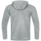 JAKO Challenge Kapuzenjacke hellgrau meliert/anthra light M