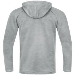 JAKO Challenge Kapuzenjacke hellgrau meliert/anthra light...