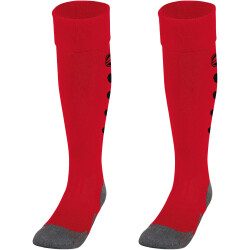 JAKO Roma Stutzenstrümpfe rot/schwarz 35-38