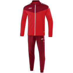 JAKO Champ 2.0 Trainingsanzug Polyester rot/weinrot 4XL