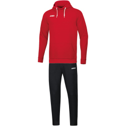 JAKO Base Jogginganzug mit Hoodie rot 128