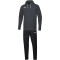 JAKO Base Jogginganzug mit Hoodie anthrazit 128