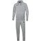 JAKO Base Jogginganzug mit Hoodie hellgrau meliert 128