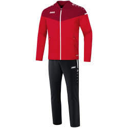 JAKO Champ 2.0 Präsentationsanzug rot/weinrot 4XL