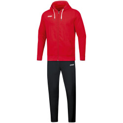 JAKO Base Jogginganzug mit Kapuze rot 44