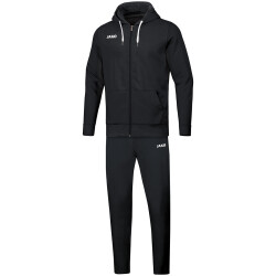 JAKO Base Jogginganzug mit Kapuze schwarz 128