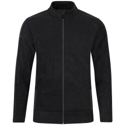 JAKO Fleecejacke schwarz/anthrazit 128