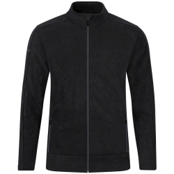 JAKO Fleecejacke schwarz/anthrazit 140